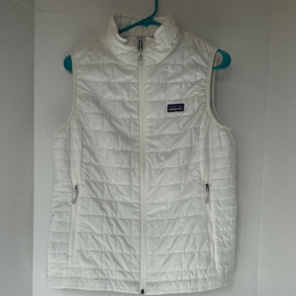Patagonia Nano vest White Women's size large